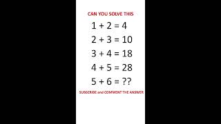 Can you solve this ?
