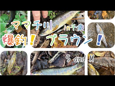 【渓流釣り】薄別川 andママチ川で渓流餌釣り。