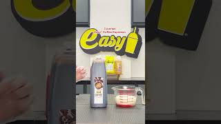 Iced White Chocolate Strawberry Latte using Easy® Coffee Espresso