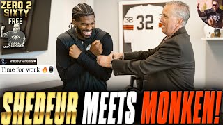 Shedeur Sanders Meets Todd Monken! “We Tried To Draft Your A** Last Year" | Zero 2 Sixty