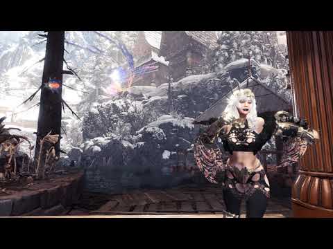 Just my MHW character dancing to 'Return to Oblivion'