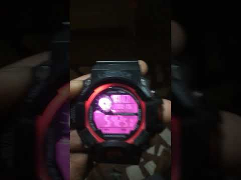 L shock watch 7 light