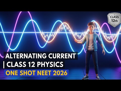 Complete ALTERNATING CURRENT (AC) in One Shot | Class 12 Physics One shot NEET/JEE 2026