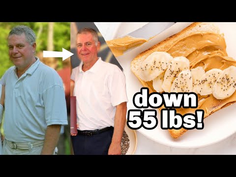 What My Dad Eats After Losing 55+ Pounds! (Plant-Based Diet Stapes!)