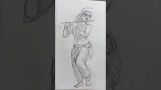 Quick sketch of #krishna #anatomy #sketch #radhakrishna