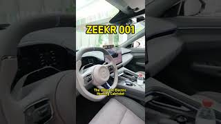 🔥 Meet the ZEEKR 001- Premium electric executive sedan