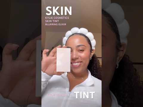 AMAZING SKIN TINT! covered my pigment in ONE LAYER 🙊 ￼#skintint #kyliecosmetics #hyperpigmentation