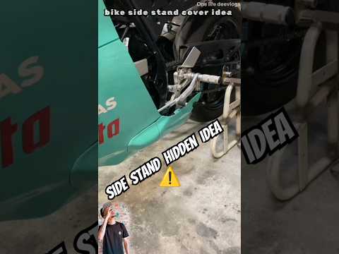 Bike side stand mechanical custom fairing| motos 2025