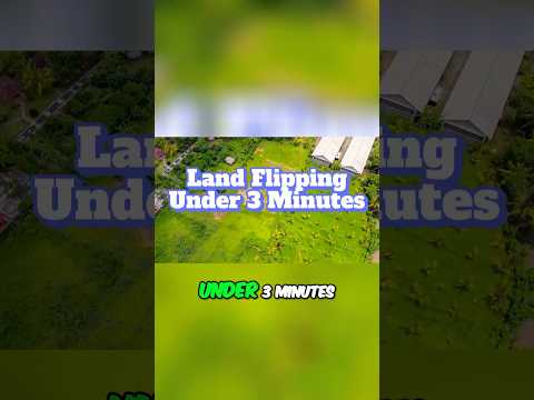 Land Flipping: Quick Guide & Profitable Market Strategy #shorts