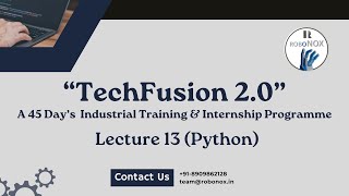 TechFusion 2.0 Lecture 13