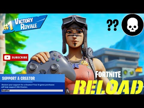 Fortnite Reload | High Kill Win Gameplay | Controller Player | Creator Code: Cloakified (1080p Open)