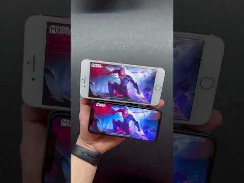 Start Mobile Legengs 🗡️ iPhone XS vs iPhone 8 Plus #mobilelegend #iphone