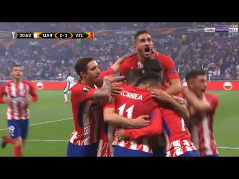 Atletico Madrid-Marsiglia 3-0 - All Goals and Highlights HD - 16/05/2018