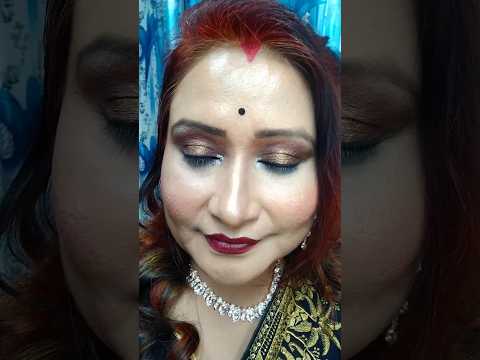 Party Makeover ❤️.. Makeover by me.. #mua #professional #reel #makeover #ytshorts #beautician ......