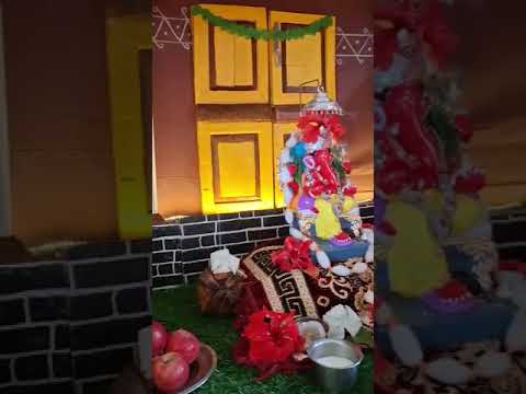 Ganesh Utsav 2024 | Decoration Idea | Old Maharashtra Wada | Shiva Vishnu Datta