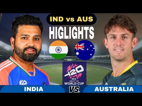 India vs austreliya icc T20 World Cup full higlights match #cricketlover #cricket #worldcup