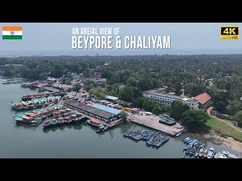 BEYPORE & CHALIYAM AERIAL VIEW l serene beauty and tranquil ambiance