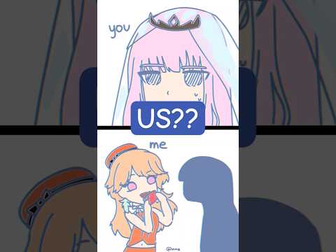 Send this to them 👀 #calliopemori #takanashikiara #hololive #meme