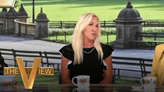 Marjorie Taylor Greene reacts to sexual assault allegation against Graham Platner | The View