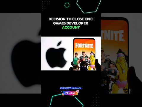 EU Investigates Apple's Closure of Epic Games' Developer Account
