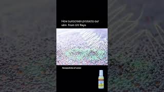 Protect Your Skin: See how sunscreen shields against UV damage ☀️#aloeherbal #skincare #sunscreen