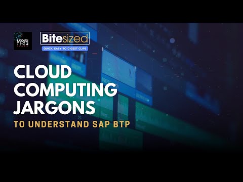 Know the basics of cloud computing for understanding SAP BTP