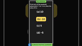 Polynomial || class10||| New NCERT || #class10maths #shorts #yrshorts #viralshorts #ncertsolutions