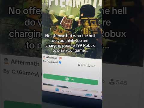 Are you for real Aftermath? #roblox #robloxshorts