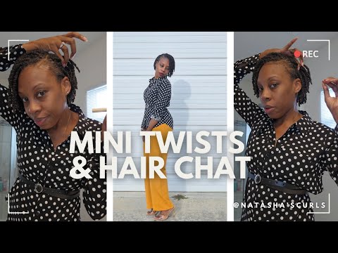 Let's Talk Hair: Chatting About Mini Twists & Styling Tips