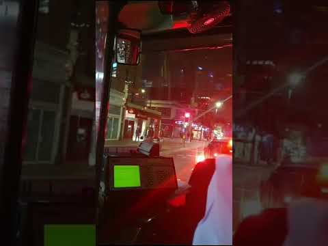 Route 16 by night.