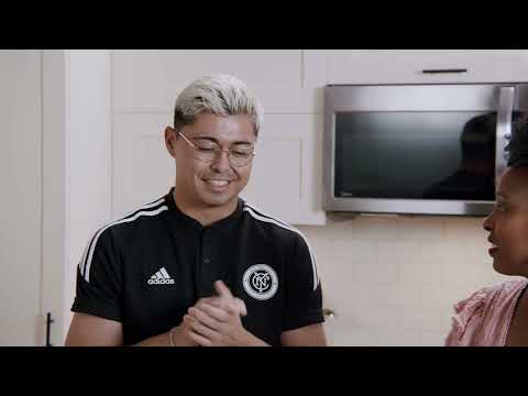 Midea NYCFC - Cooking with NYCFC Player Luis  Barraza