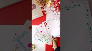 EASY BORDER DESIGNS/PROJECT WORK DESIGNS/CORNER AND SIDE BORDER DESIGN #shehnilakhan