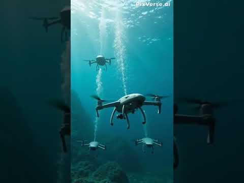 Underwater drones were seen engaged in underwater security during Mahakumbh 2025 #mahakumbh2025 🚩🕉️😳