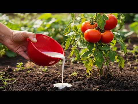 This Simple Mix Makes Tomatoes Grow 3x Bigger Yield!