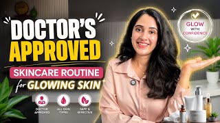 Skincare Routine For Glowing Skin | Step by Step Guide | Glass Skin Ritual ❤️