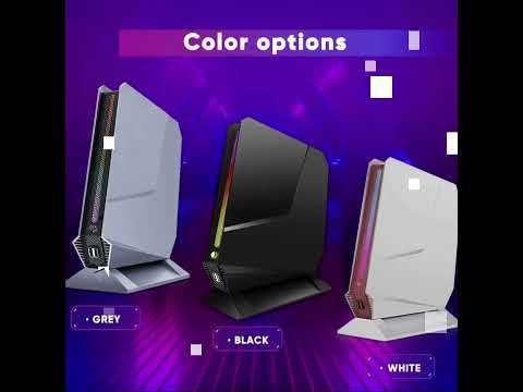 Compact Gaming Beast: RGB Mini PC Intel i9 & RTX 4060 | Ultimate Desktop Setup