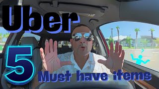 5 Essential Items Every Uber Driver Needs in their Car