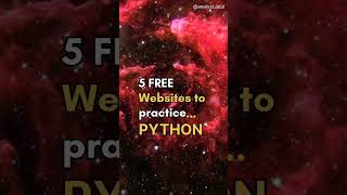 5 free websites to practice python 👩‍💻👨‍💻