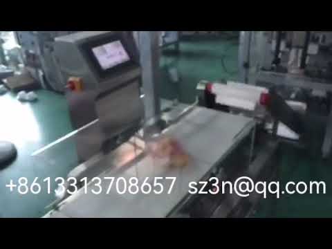 带插角全自动包装机Electronic scale automatic weighing and unloading, automatic packaging machine with gusset