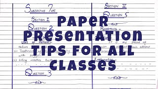 Paper Presentation Tips For All Classes | Revised Video |