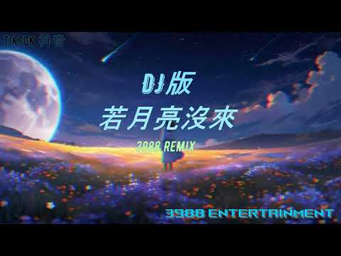 DJ 版 - 若月亮沒來『若是月亮還沒來 路燈也可照窗台 照著白色的山茶花微微開』华语REMIX DJ慢摇 Tiktok Douyin 抖音 3988 Entertainment