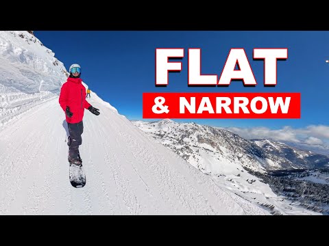 How To Ride Flat and Narrow Runs