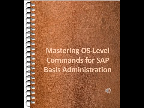 Mastering OS-Level Commands for SAP Basis Administration