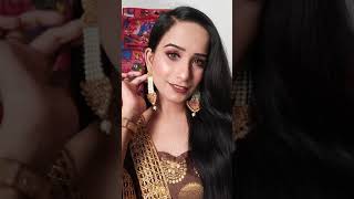 Mars One Brand Makeup Tutorial✨🌺 | Wedding Guest Makeup Look | Brown Smokey Eyes #shorts
