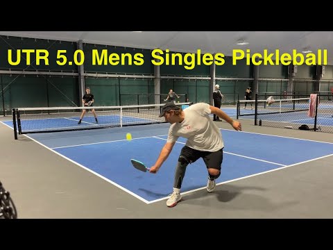 UTR 5.0 Mens Singles Pickleball | Matt vs Kyle | APP The Fort | Florida