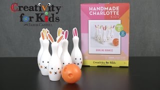 Handmade Charlotte Kids Bowling Bunnies from Creativity for Kids
