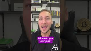 Minuto Cripto 10/10/2022!#minutocripto #bitcoin #criptomoedas #nasdaq #fed #inflação #shorts