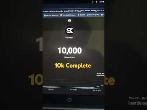 10K Subscribe Complete _Thanks for Everything #10ksubscribers #sksujit #ytshorts