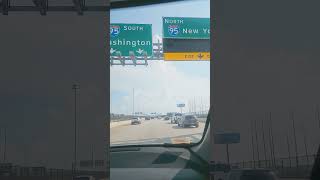 On our way to baltimore airport 🛫 🛬