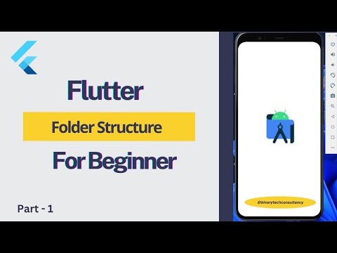 Flutter Folder Structure for Beginner || Flutter Tutorial || MVC Structure